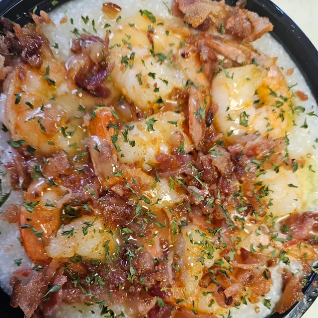 Creole Shrimp & Grits.