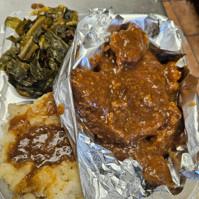 Smothered Pork Chops.