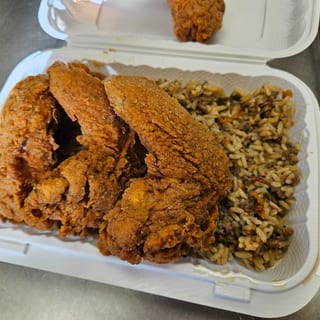 4 Wings & Dirty Rice