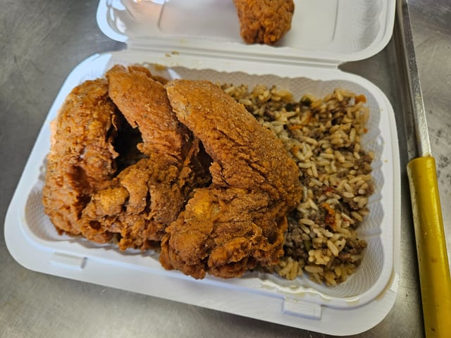 4 Wings & Dirty Rice.