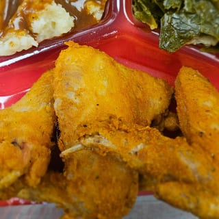 3 Wings Dinner Two Sides