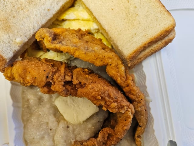 Fish & Grits Whiting.