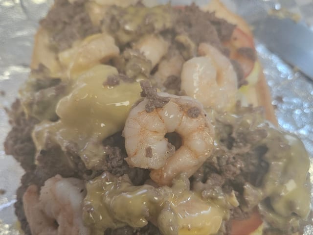 Shrimp Steak.