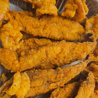 10 piece fish & 15 piece shrimp