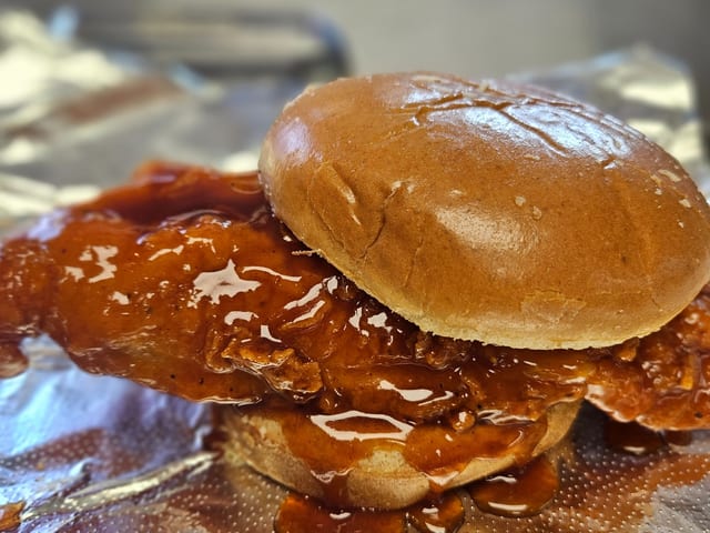 Big Catfish Sandwich.