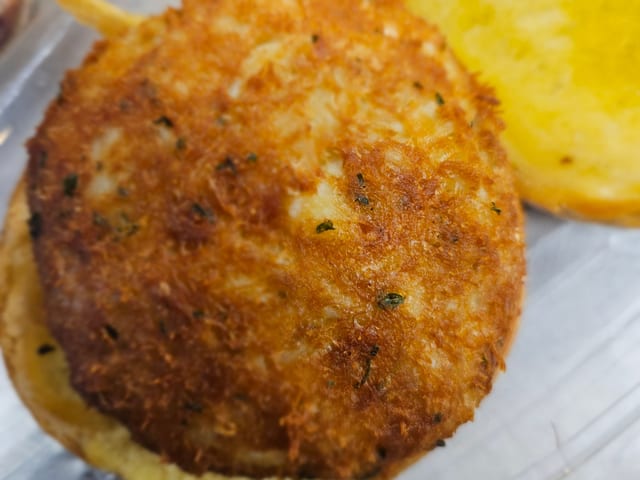 Crab Cake Dinner.