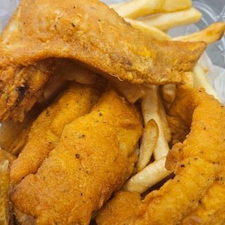 3 Wings & 3 piece Fish & fires